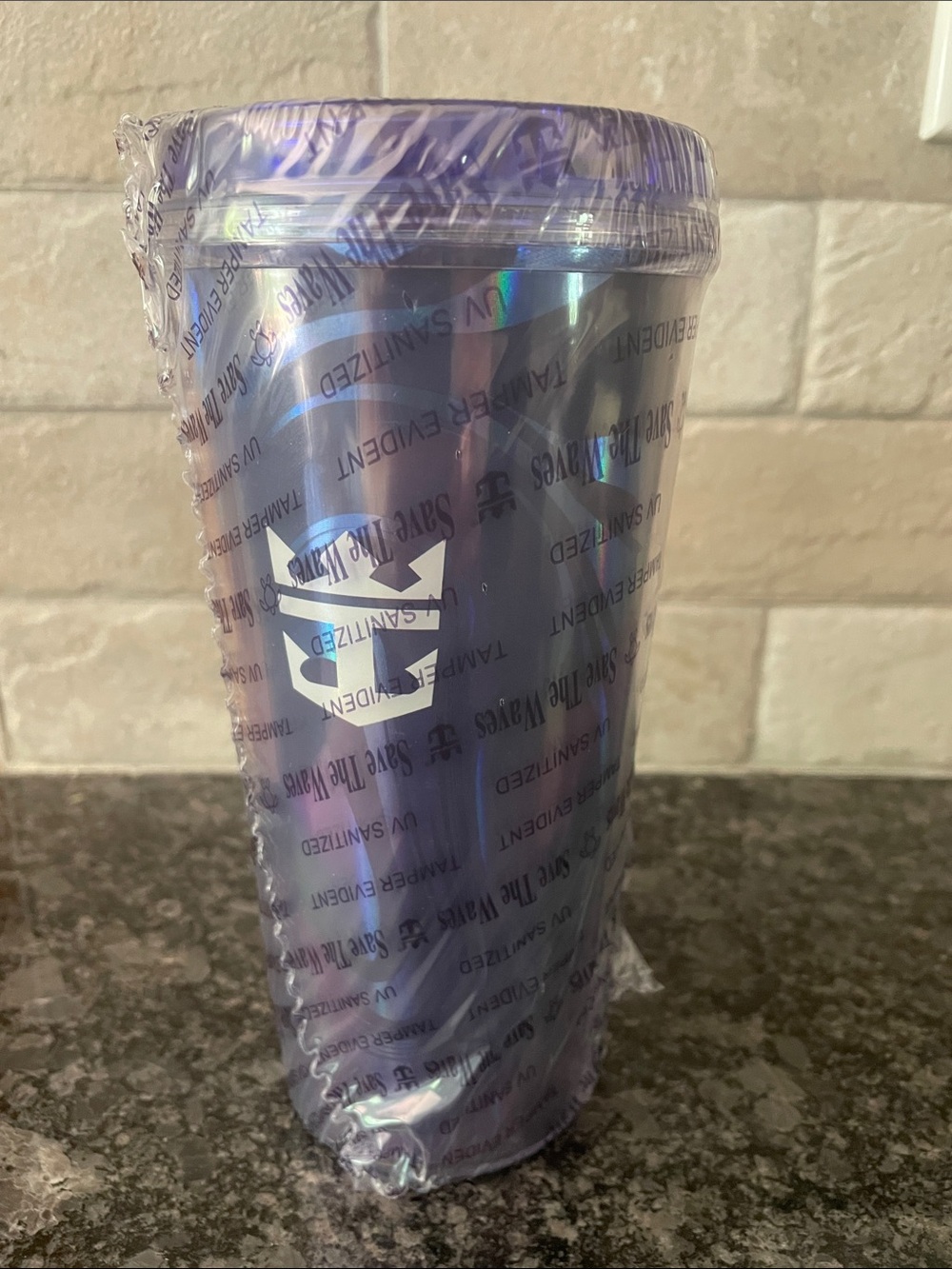 Royal Caribbean Coca-Cola Insulated Travel Mug - Purple